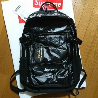 シュプリーム(Supreme)のnigo様 送料込み♪ Supreme バックパック ブラック 新品・未使用(バッグパック/リュック)