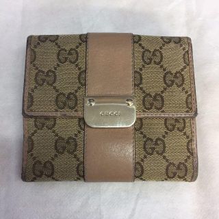 グッチ(Gucci)のGUCCI　グッチ　二つ折り財布(財布)