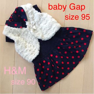 ベビーギャップ(babyGAP)のbaby Gap フォーマルワンピースsize95★送料無料(ワンピース)