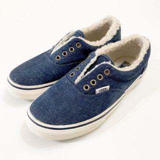 ヴァンズ(VANS)の美品22VANS ERA LUNCHヴァンズ エラ ランチ デニム 947(スニーカー)