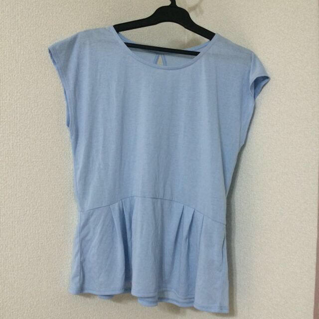 GU(ジーユー)のシンプルペプラムＴ レディースのトップス(Tシャツ(半袖/袖なし))の商品写真