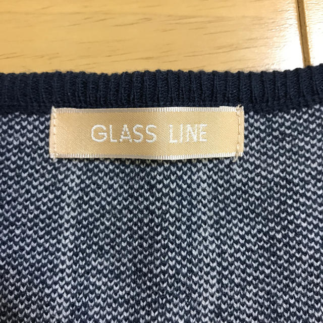 Glass Line(グラスライン)のGLASS LINE ストライプのステキなニットトップス✨ レディースのトップス(ニット/セーター)の商品写真
