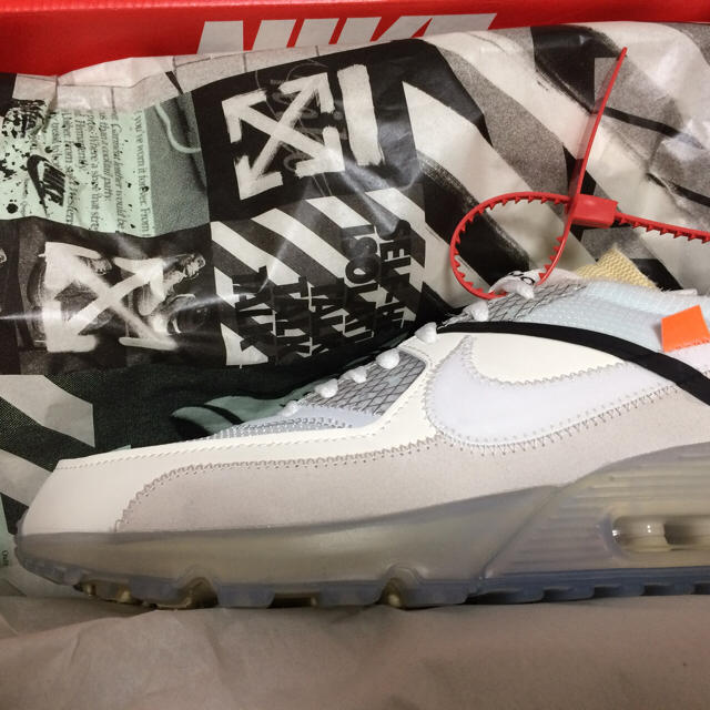 NIKE(ナイキ)のNIKE THE TEN AIRMAX90 27cm off white メンズの靴/シューズ(スニーカー)の商品写真