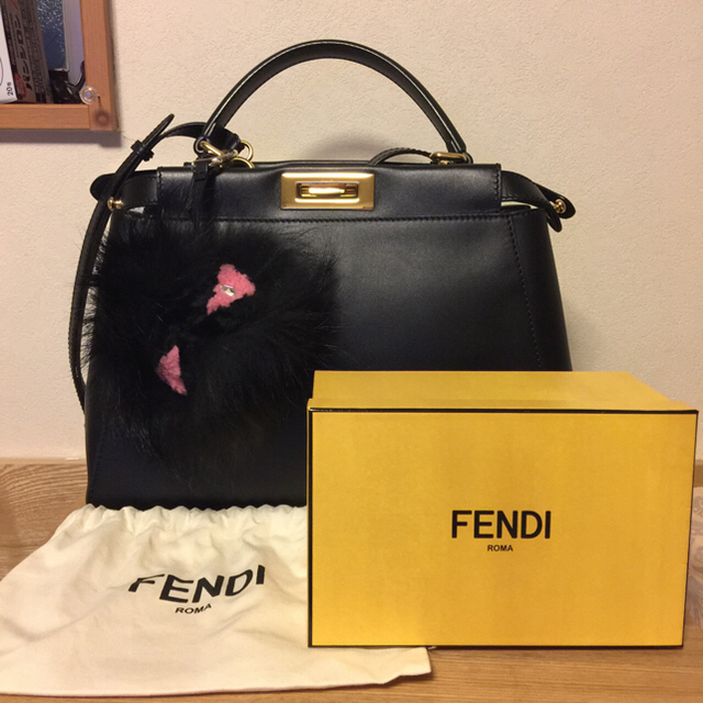 FENDI(フェンディ)の【YukoTakemura様専用】《正規品》【美品】FENDI✩モンスターチャー ハンドメイドのファッション小物(バッグチャーム)の商品写真