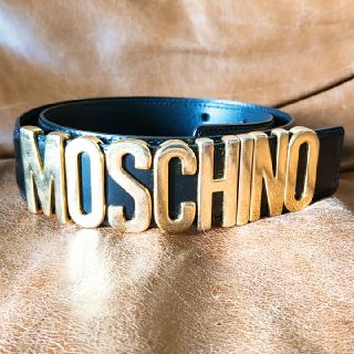 モスキーノ(MOSCHINO)のMoschino レザーベルト(ベルト)