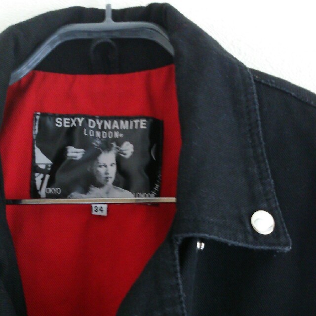 SEXY DYNAMITE(セクシーダイナマイト)の◆10【廃盤 希少 限定 現品限り】セクダイライダース ジャケット ベスト 黒色 メンズのジャケット/アウター(ライダースジャケット)の商品写真