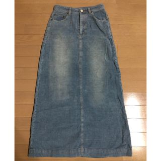 ダブルスタンダードクロージング(DOUBLE STANDARD CLOTHING)のCoco様専用 コーデュロイロングスカート サイズ36(ロングスカート)