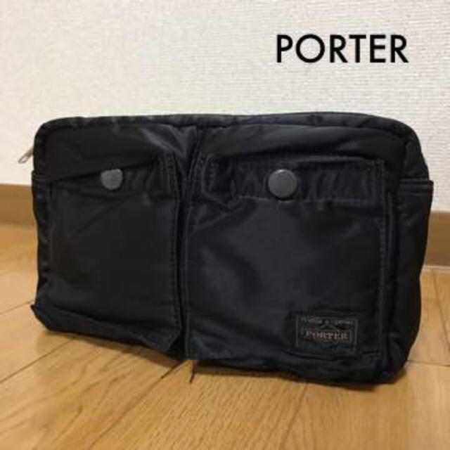 PORTER(ポーター)の【美品】PORTER TANKER  ウエストバッグ 1124 メンズのバッグ(ウエストポーチ)の商品写真