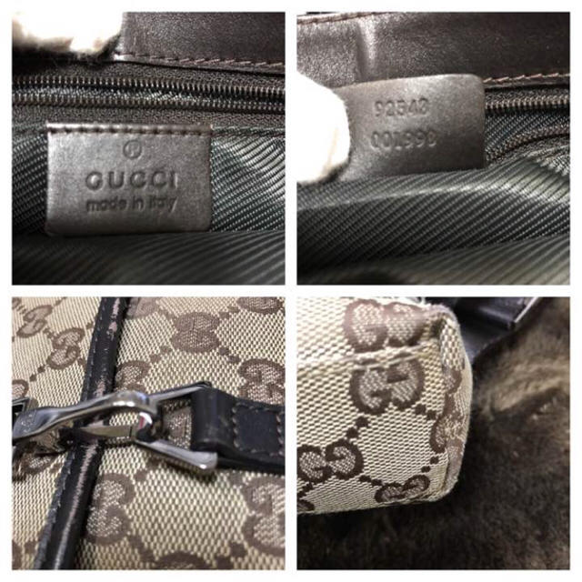 Gucci(グッチ)のGUCCI  グッチ イタリア製 GGキャンバス ウエストバッグ 1124 レディースのバッグ(ボディバッグ/ウエストポーチ)の商品写真