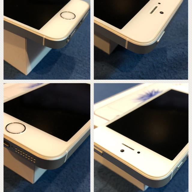 Apple(アップル)の値下げ Docomo iPhone SE 64GB  silver 美品 オマケ スマホ/家電/カメラのスマートフォン/携帯電話(スマートフォン本体)の商品写真