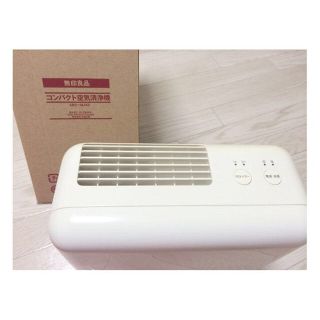 ムジルシリョウヒン(MUJI (無印良品))の新品未開封　無印良品 コンパクト空気清浄機(加湿器/除湿機)