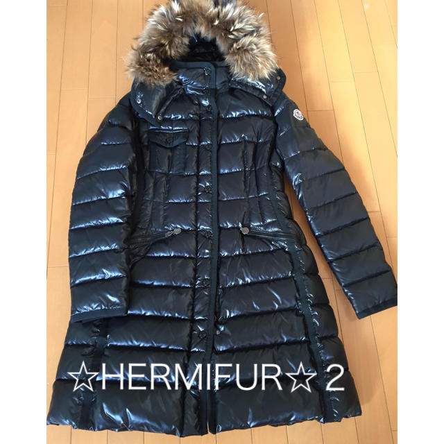 MONCLER モンクレール HERMIFUR エルミファー ☆ブラック2の通販 by しろくま モンクレールならラクマ 【未使用品】 