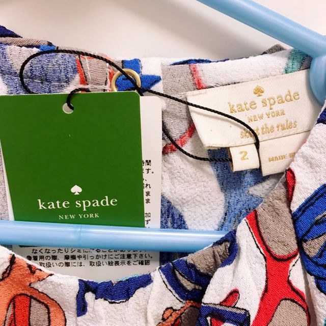 kate spade new york(ケイトスペードニューヨーク)の新品未使用 kate spade♠︎ベビー ロンパース90 キッズ/ベビー/マタニティのベビー服(~85cm)(カバーオール)の商品写真