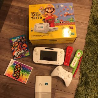 ウィーユー(Wii U)のニック様専用  wii U  マリオメーカーセット (家庭用ゲーム機本体)