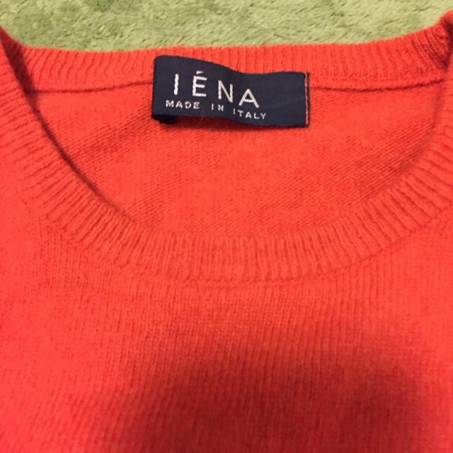 IENA(イエナ)のIENA 半袖ニット オレンジS レディースのトップス(ニット/セーター)の商品写真