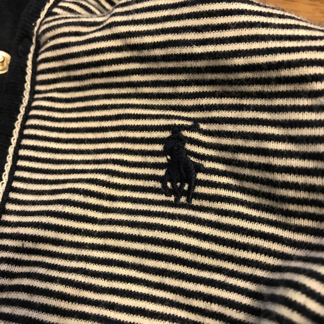 Ralph Lauren(ラルフローレン)のラルフローレン  リバーシブル  カーディガン型パーカー キッズ/ベビー/マタニティのベビー服(~85cm)(カーディガン/ボレロ)の商品写真