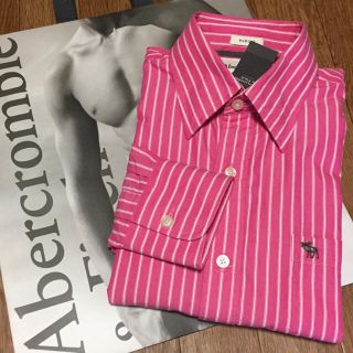 アバクロンビーアンドフィッチ(Abercrombie&Fitch)の新品⭐️Abercrombie&Fitch  クラシック ストライプ シャツ(シャツ)