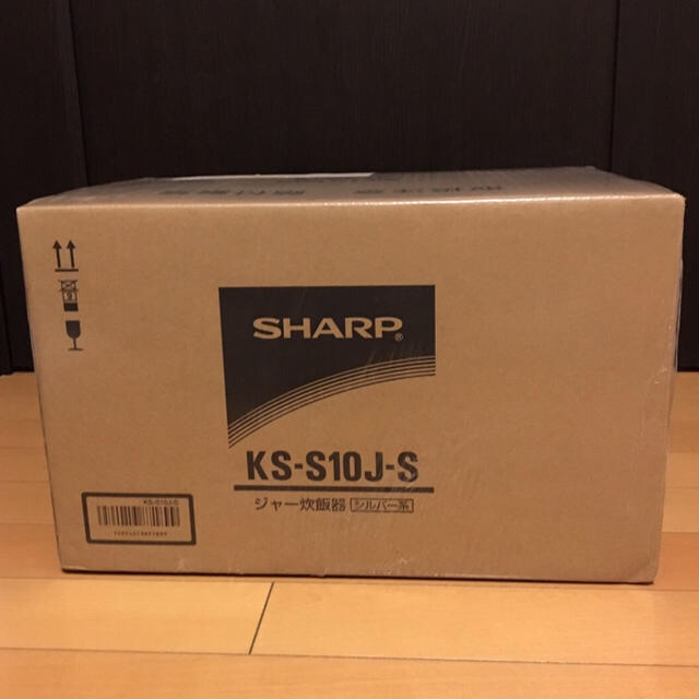 SHARP(シャープ)の【タイムセール】★シャープ 炊飯器(5.5合) KS-S10J★新品・送料込!！ スマホ/家電/カメラの調理家電(炊飯器)の商品写真