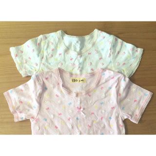 マザウェイズ(motherways)の☆いずみん様専用☆ マザウェイズ 下着 半そで 120 女の子 ウサギ (下着)