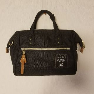 アネロ(anello)のMin様専用　anelloハンドバッグ　black(ハンドバッグ)