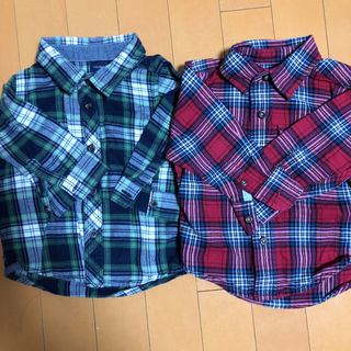 ベビーギャップ(babyGAP)のギャップシャツ2枚セット(シャツ/カットソー)
