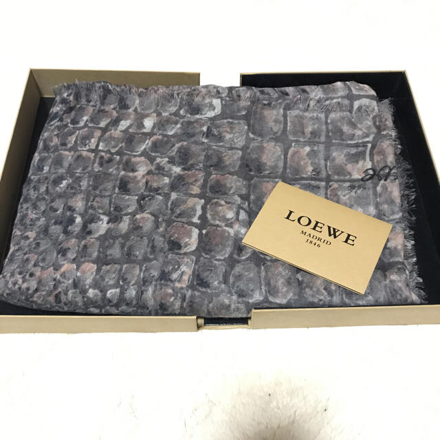 超特価SALE開催!】 LOEWE ストール LOEWE - ストール+パシュミナ