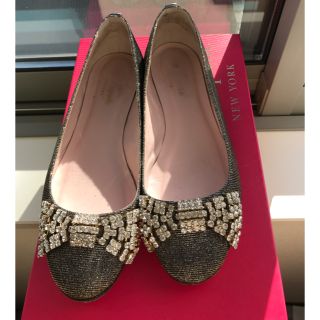 ケイトスペードニューヨーク(kate spade new york)の【中古】katespade  ケイトスペード バレエシューズ(バレエシューズ)