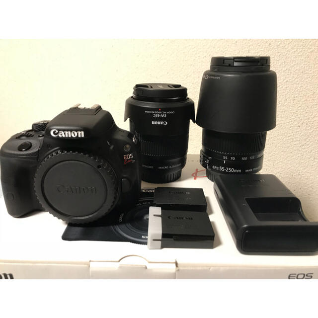 CANON EOS Kiss X7 ダブルズーム 純正予備バッテリー