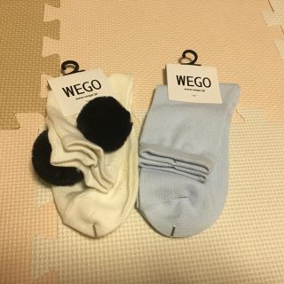 ウィゴー(WEGO)のWEGO 靴下 新品、未使用、タグ付き(ソックス)