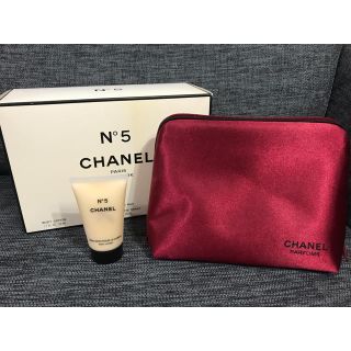 シャネル(CHANEL)の確実本物CHANELコスメポーチ新品未使用品 (ポーチ)