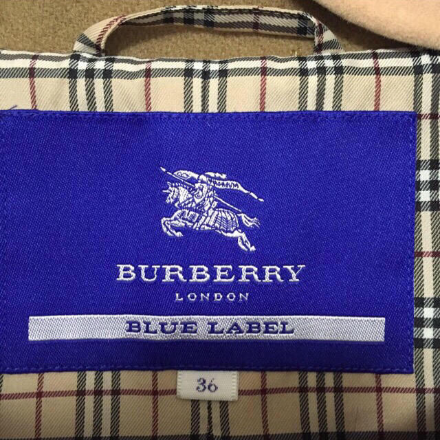 BURBERRY BLUE LABEL(バーバリーブルーレーベル)の未使用♡バーバリーブルーレーベルコート レディースのジャケット/アウター(ロングコート)の商品写真