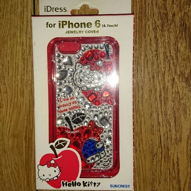 サンリオ(サンリオ)のHello Kitty iPhone6 スマホケース ジュエリーカバー  スマホ/家電/カメラのスマホアクセサリー(モバイルケース/カバー)の商品写真