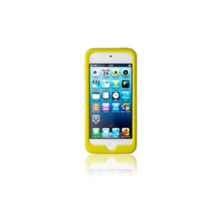 アイポッドタッチ(iPod touch)のiPodtouch 5thシリコンケース シンプリズム TR-SCTC12-YL(ポータブルプレーヤー)