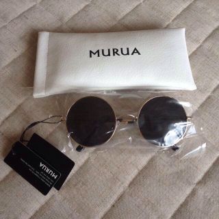 ムルーア(MURUA)のMURUA▽サークルサングラス(サングラス/メガネ)