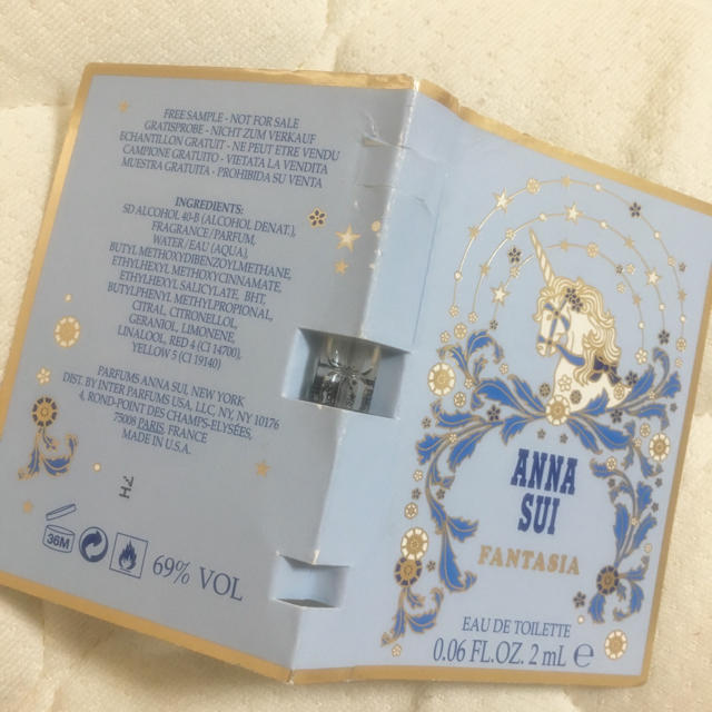 ANNA SUI(アナスイ)のファンタジア♡お試し コスメ/美容の香水(香水(女性用))の商品写真