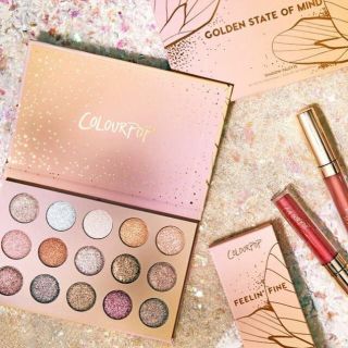 カラーポップ(colourpop)の【カラーポップ 】アイシャドウ パレット & リップ ３本 セット(アイシャドウ)