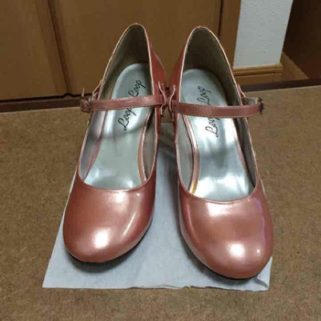 ピンク♡ストラップパンプス レディースの靴/シューズ(ハイヒール/パンプス)の商品写真