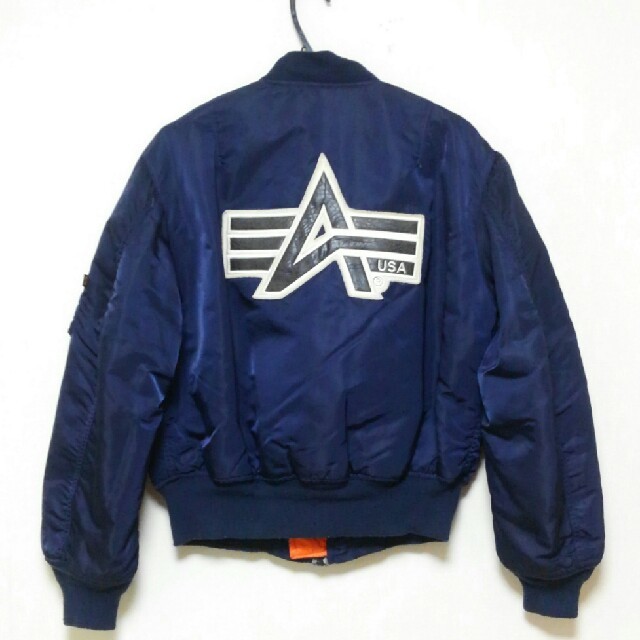 ALPHA INDUSTRIES - アルファ MA-1 フライトジャケット【USA製☆希少