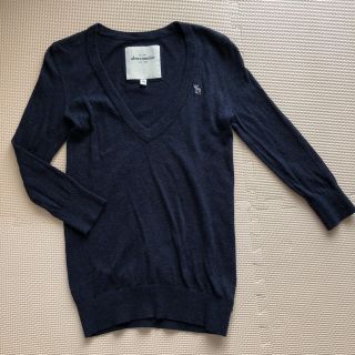 アバクロンビーアンドフィッチ(Abercrombie&Fitch)のアバクロ 七分袖ニット(ニット/セーター)