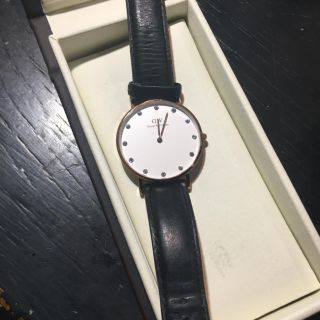 ダニエルウェリントン(Daniel Wellington)のjmina様取置き 12月2日迄ダニエルウェリントン ピンクゴールド  32ミリ(腕時計)