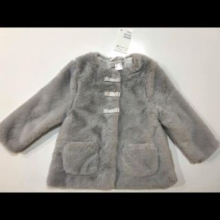 エイチアンドエム(H&M)の新品H&Mフェイクファーコート(コート)