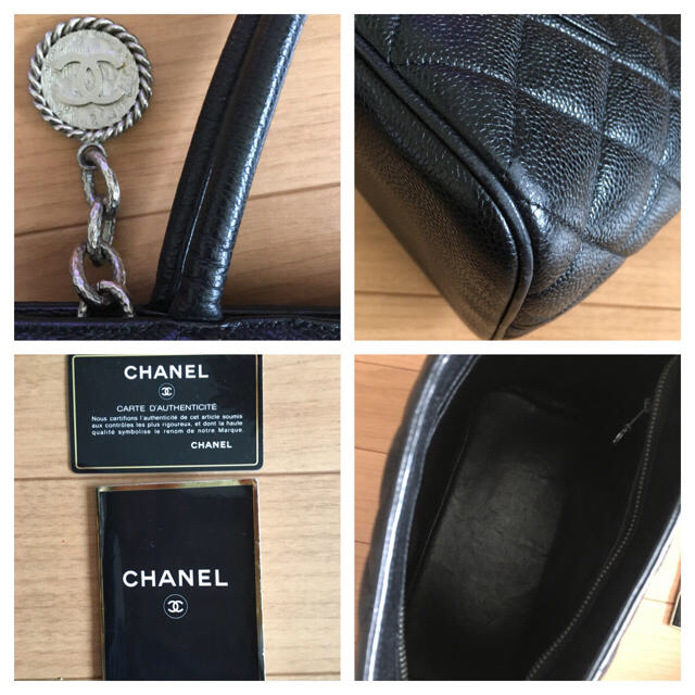 CHANEL(シャネル)のシャネル 復刻トート キャビアスキン シルバー金具 レディースのバッグ(トートバッグ)の商品写真