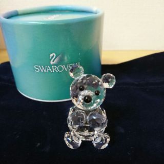 スワロフスキー(SWAROVSKI)の可愛い☆スワロフスキー☆テディベア☆置物☆(その他)