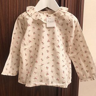 ボンポワン(Bonpoint)のボンポワン bonpoint 16AW 長袖ブラウス 18m 新品(シャツ/カットソー)