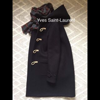 サンローラン(Saint Laurent)の完売★ サンローラン ダッフルコート 黒 ★Yaaa様専用品(ダッフルコート)