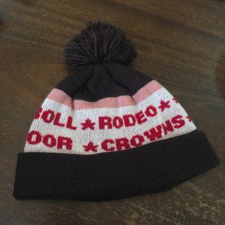 ロデオクラウンズ(RODEO CROWNS)のRODEO  CROWNS ニット帽(ニット帽/ビーニー)