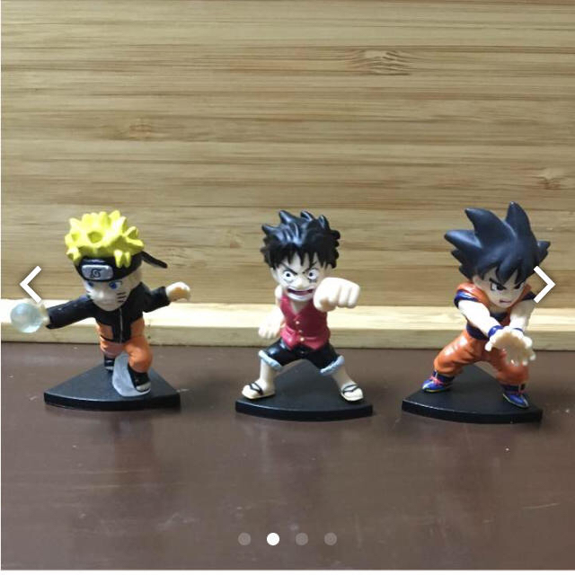 ナルト ワンピース ドラゴンボール コラボフィギュアの通販 By Ak S Shop ラクマ