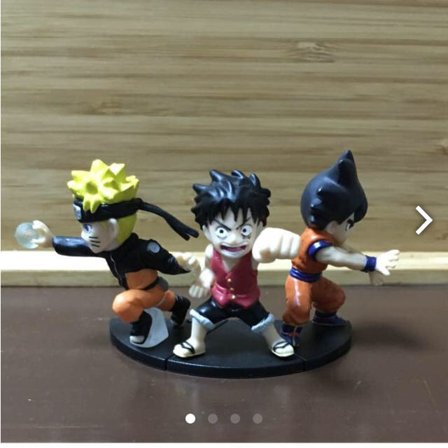 ナルト ワンピース ドラゴンボール コラボフィギュアの通販 By Ak S Shop ラクマ