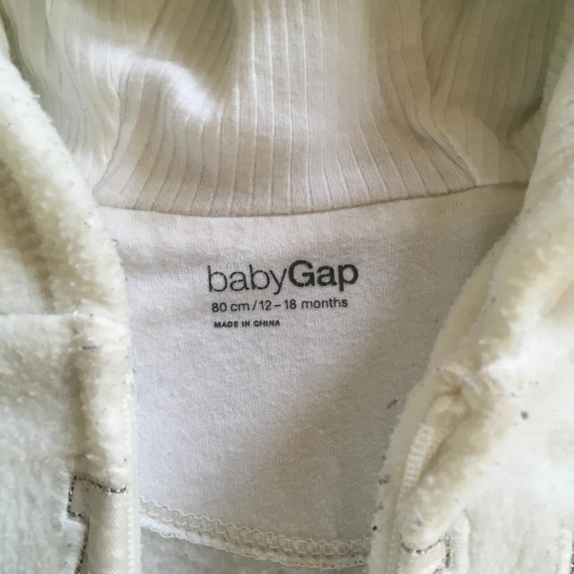 babyGAP(ベビーギャップ)のbabyGAP パーカー 80cm 12〜18months キッズ/ベビー/マタニティのベビー服(~85cm)(その他)の商品写真