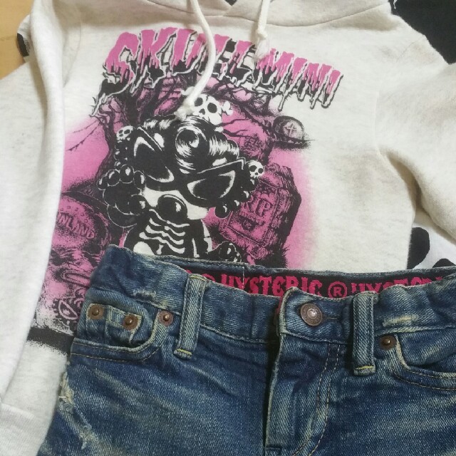 HYSTERIC MINI(ヒステリックミニ)の五点+1点黒カーデおまけ♡ キッズ/ベビー/マタニティのキッズ服女の子用(90cm~)(ジャケット/上着)の商品写真